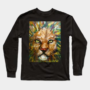 African Lion Long Sleeve T-Shirt